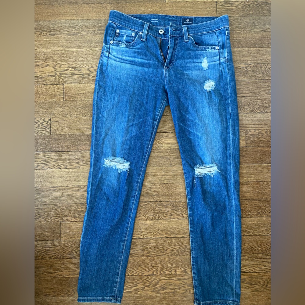 AG The Beau Straight leg Jeans, Like New!